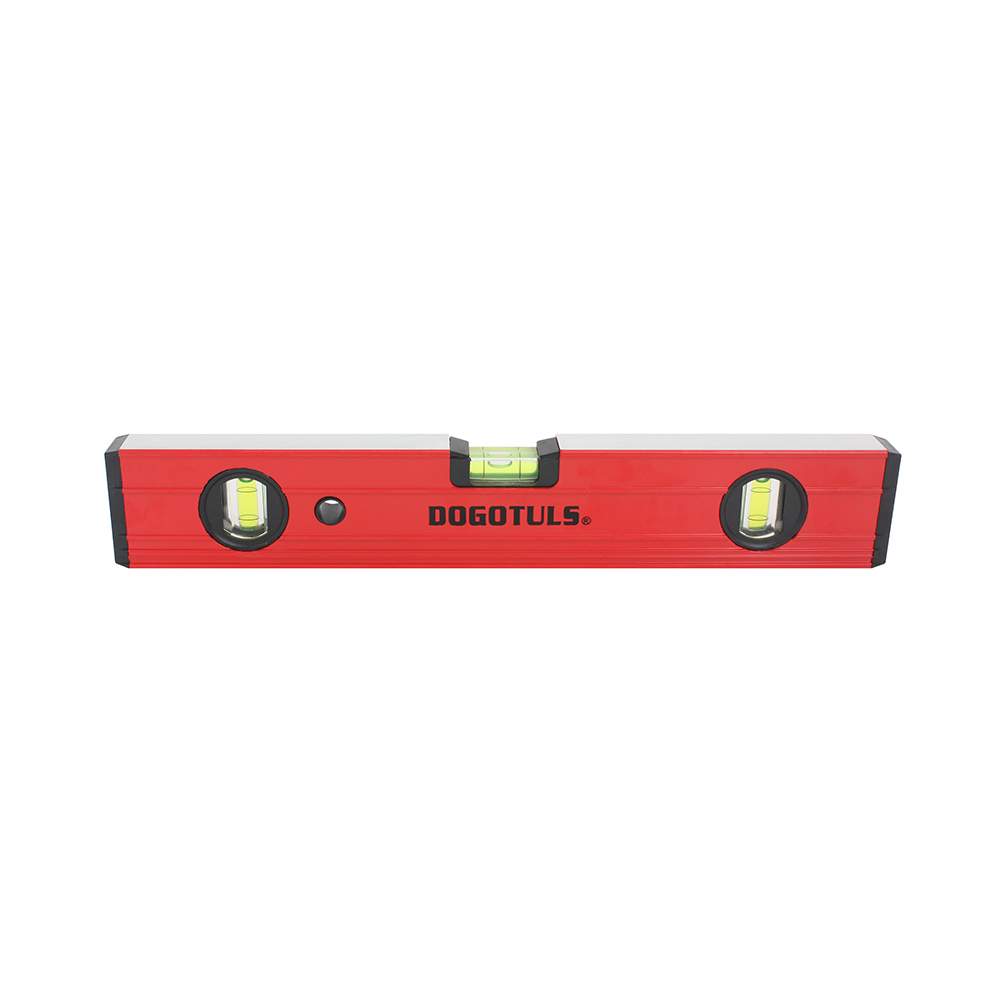 NIVEL DE ALUMINIO ROJO 24" 3 GOTAS
