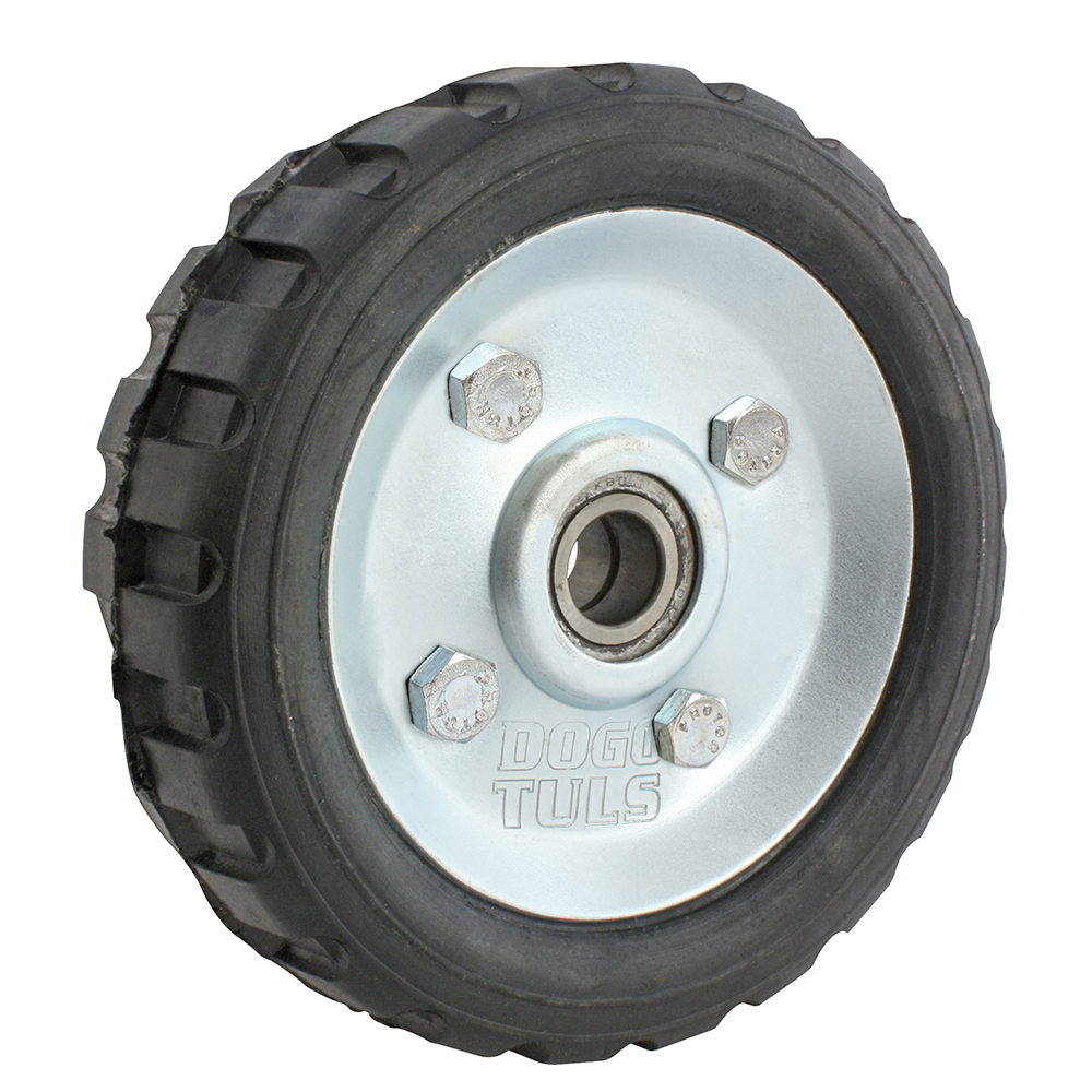 RUEDA DIABLO 7" UN BALERO FLECHA 17MM