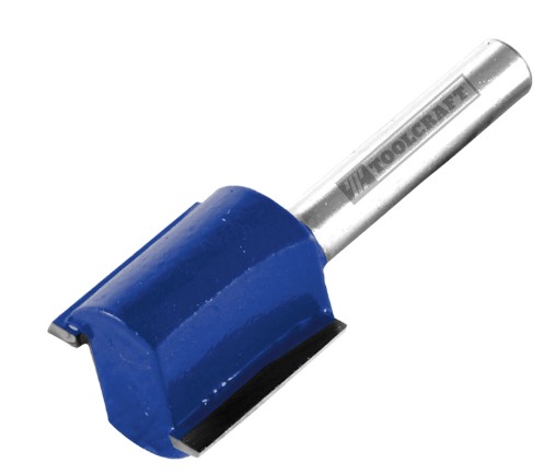 BROCA P/ROUTER RECTA 2 FILOS1/4" X 3/8"