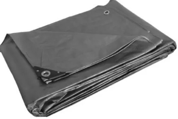 LONA GRIS USO RUDO 12 X 17M