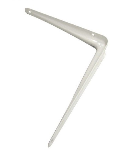 MENSULA PARA ESTANTE BLANCA 8"X 10"