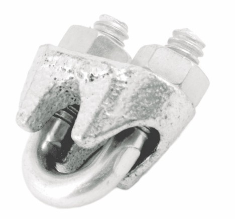 NUDO PARA CABLE 1" GALVANIZADO