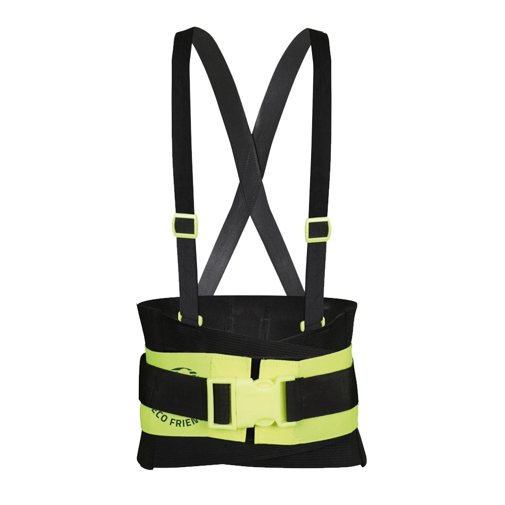 SOPORTE SACROLUMBAR ECOFRIENDLY ELASTICO REFORZADO LIBRE DE BIES TERCER CINTURON T-GD.