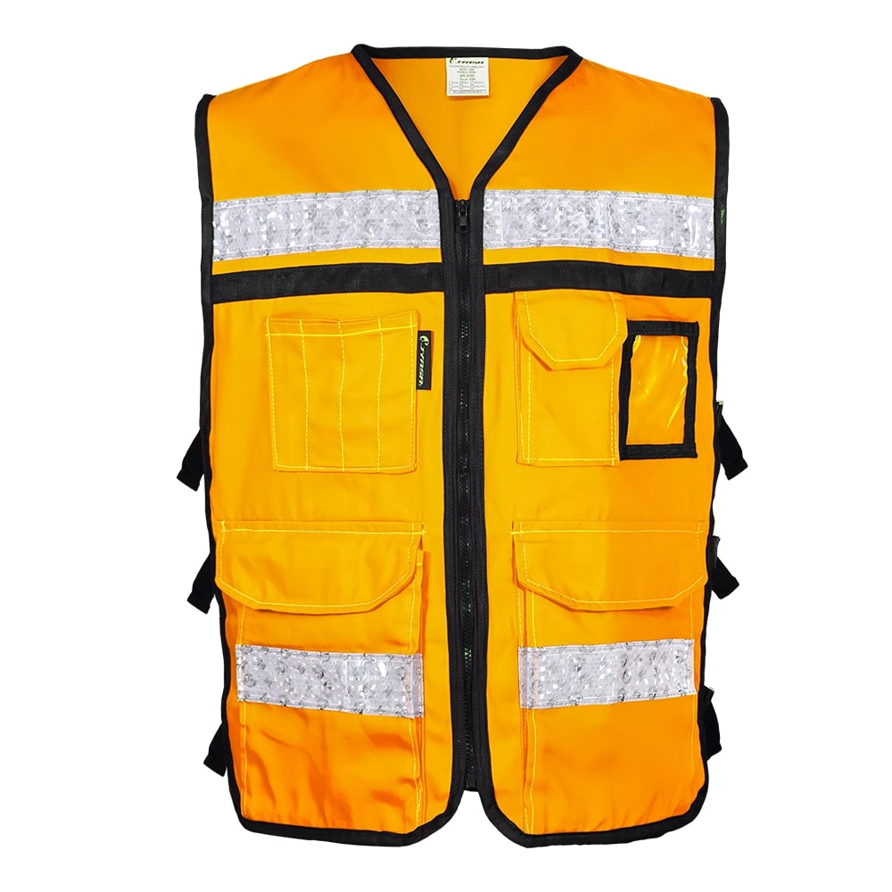 CHALECO MANGO ABIERTO TIPO RESCATISTA DE ALGODON TALLA 2XG