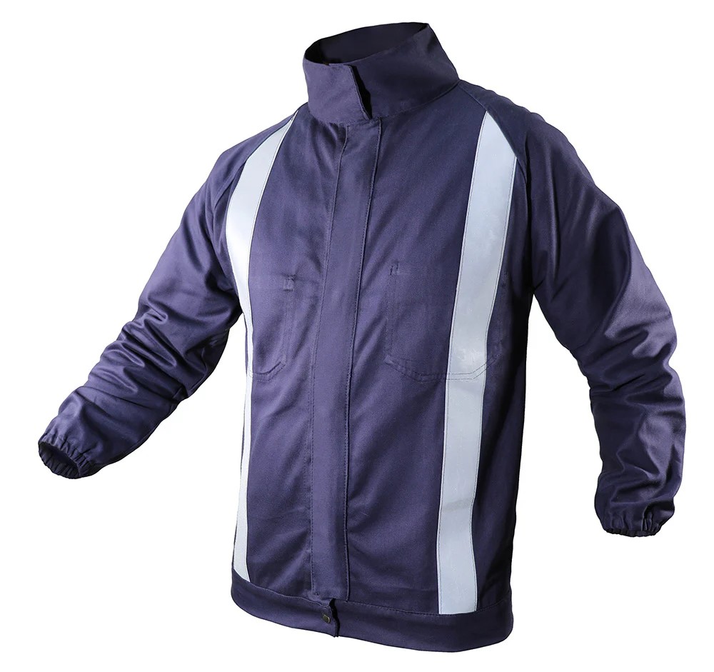 CAMISOLA A, C/REFLEJANTE 300 GMS, 9 CAL, AZUL SOLDADURA, MANTENIMIENTO, ARCO ELEC. TALLA: GD