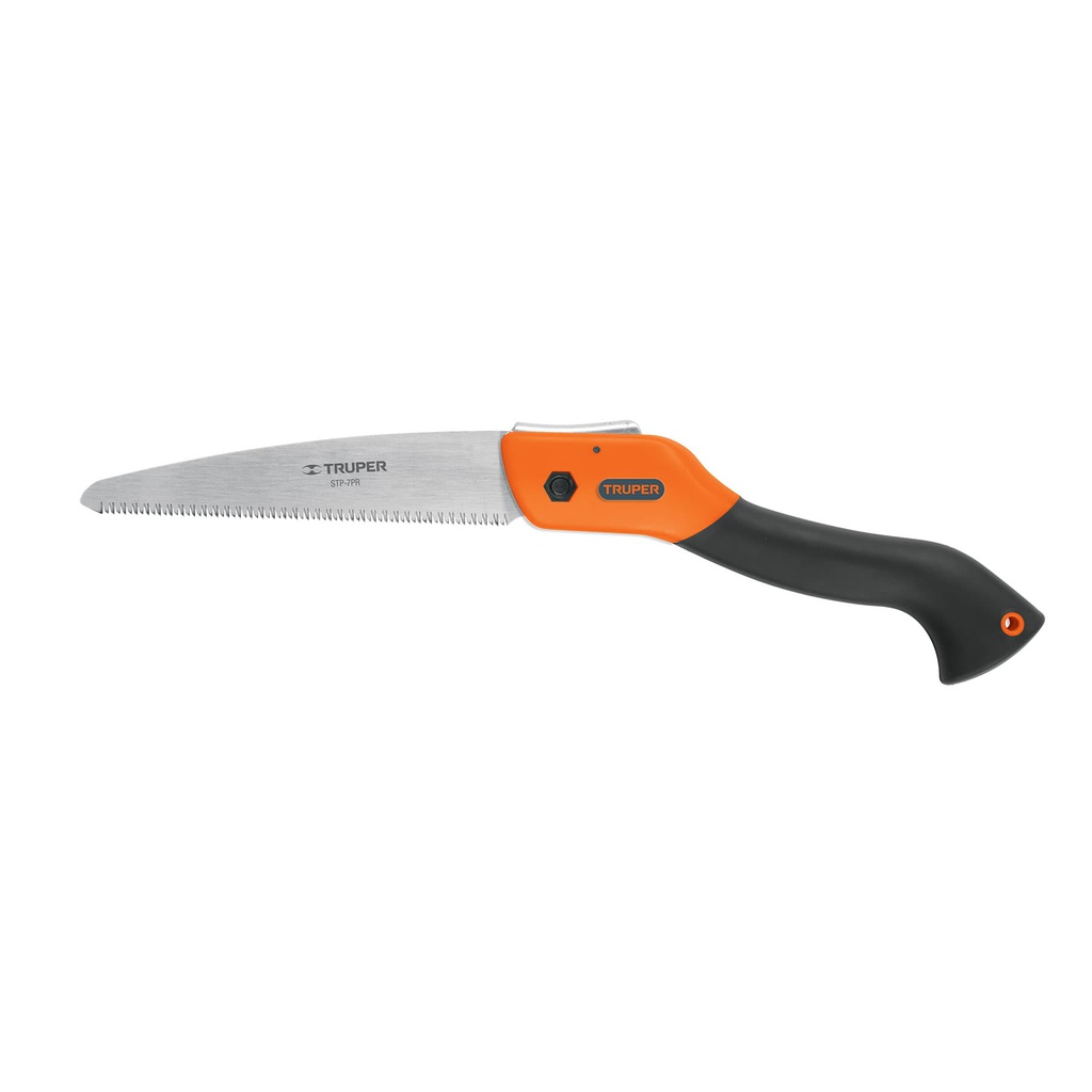 Serrucho plegable 7' hoja recta 11 DPP mango plastico,Truper