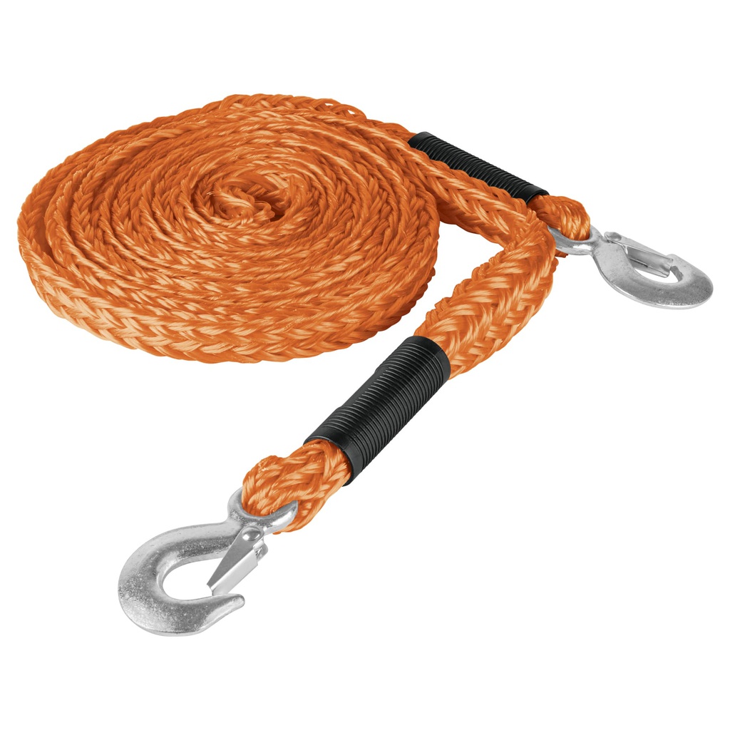 Cuerda con ganchos para remolque, 27 mm x 4.5 m, Truper