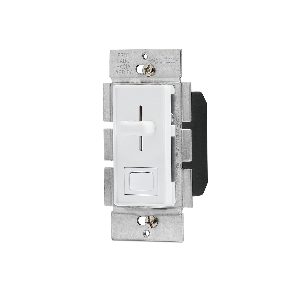 Atenuador de Luz deslizable con interruptor, linea Classic