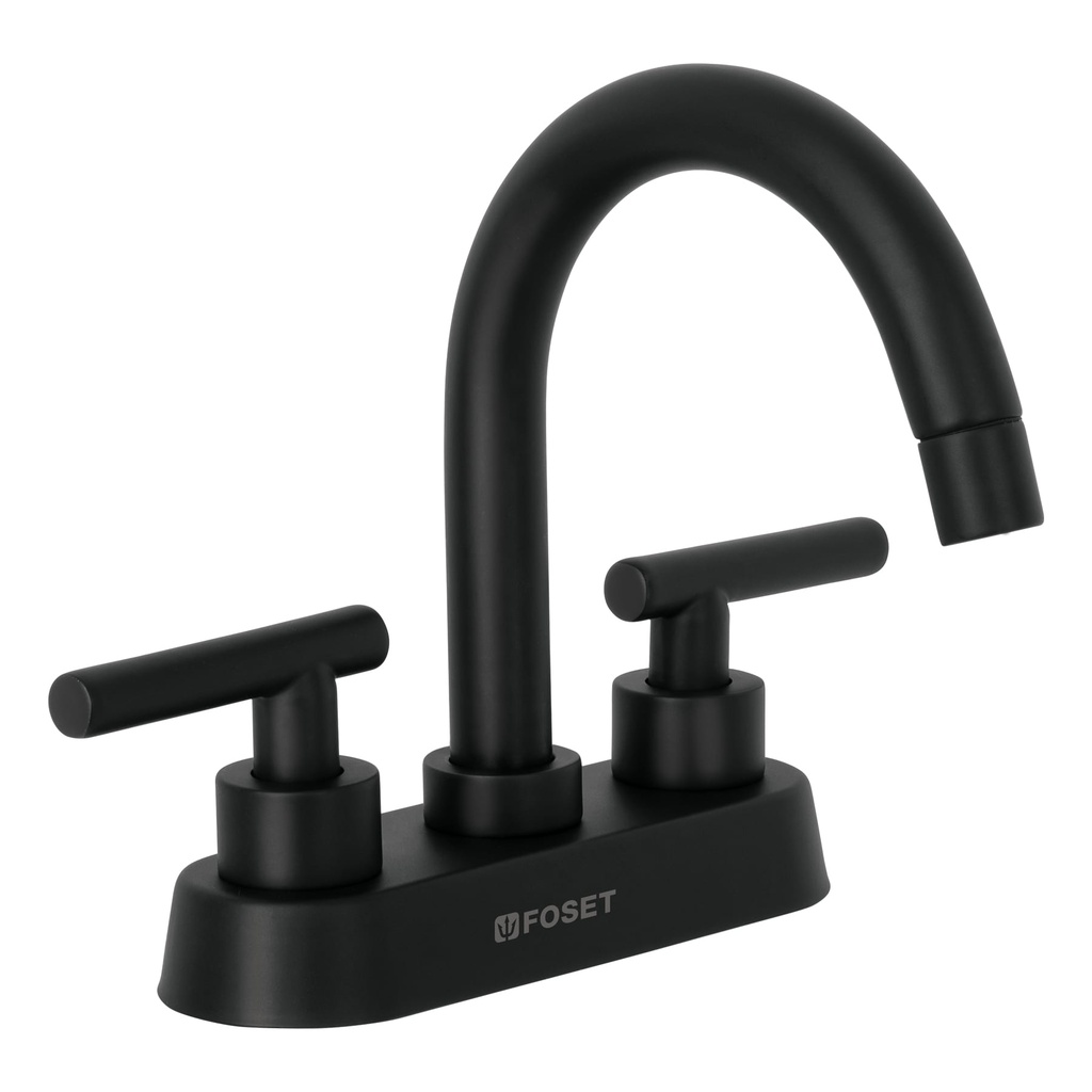Mezcladora p/lavabo,bar,manerales palanca,negro mate,Tubig