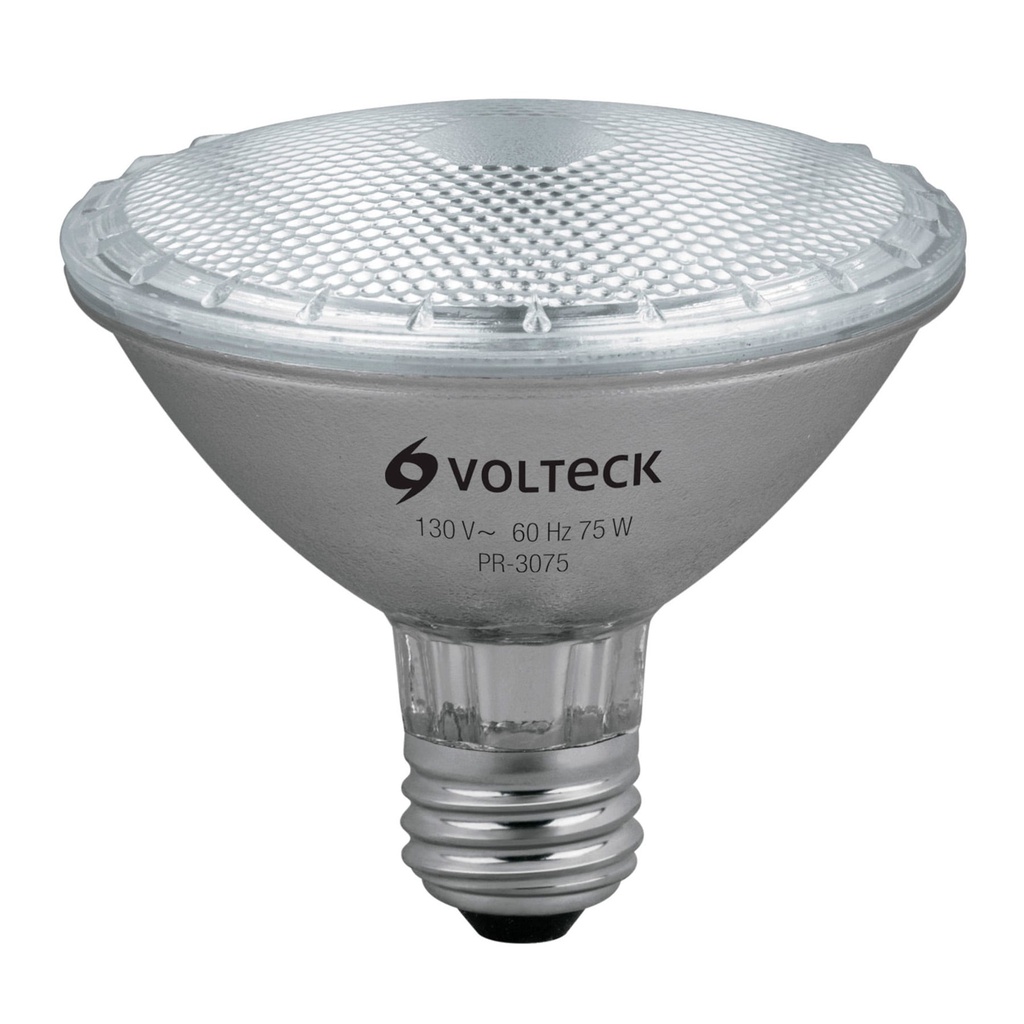 Lampara de halogeno 75 W tipo PAR 30, en caja, Volteck