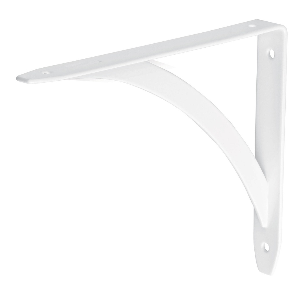Mensula reforzada blanca 5 x 7' diseño barra, Fiero