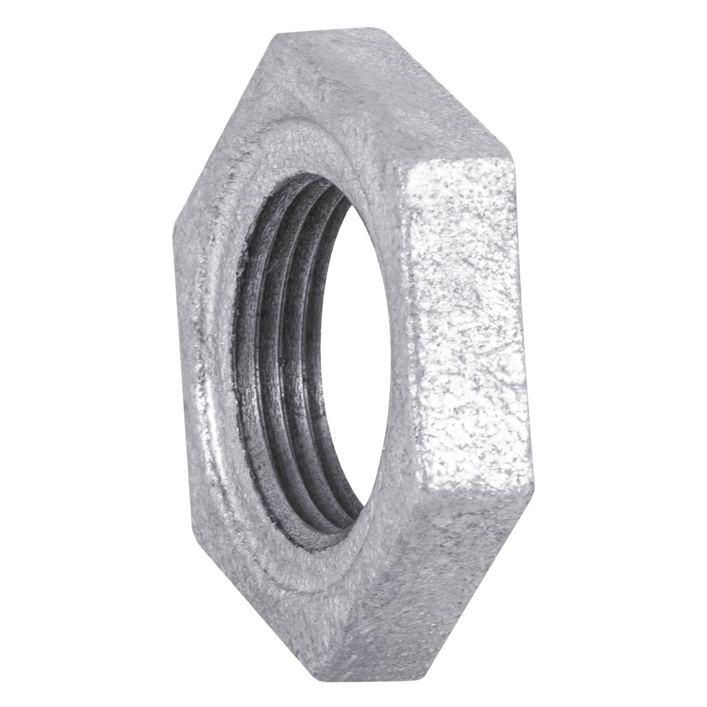 Tuerca de presion 1' acero galvanizado, Foset