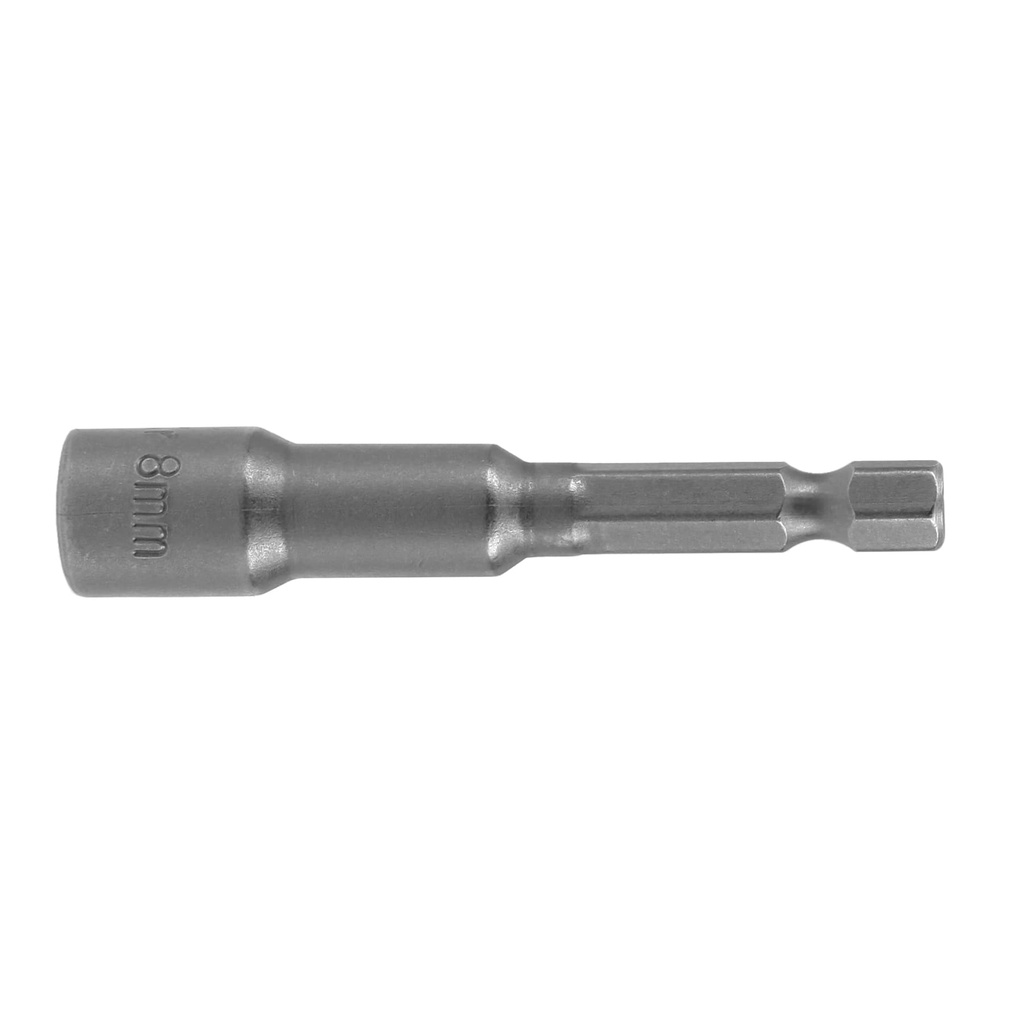 Estuche con 5 dados magneticos de 8 mm largo 2-1/2', Expert