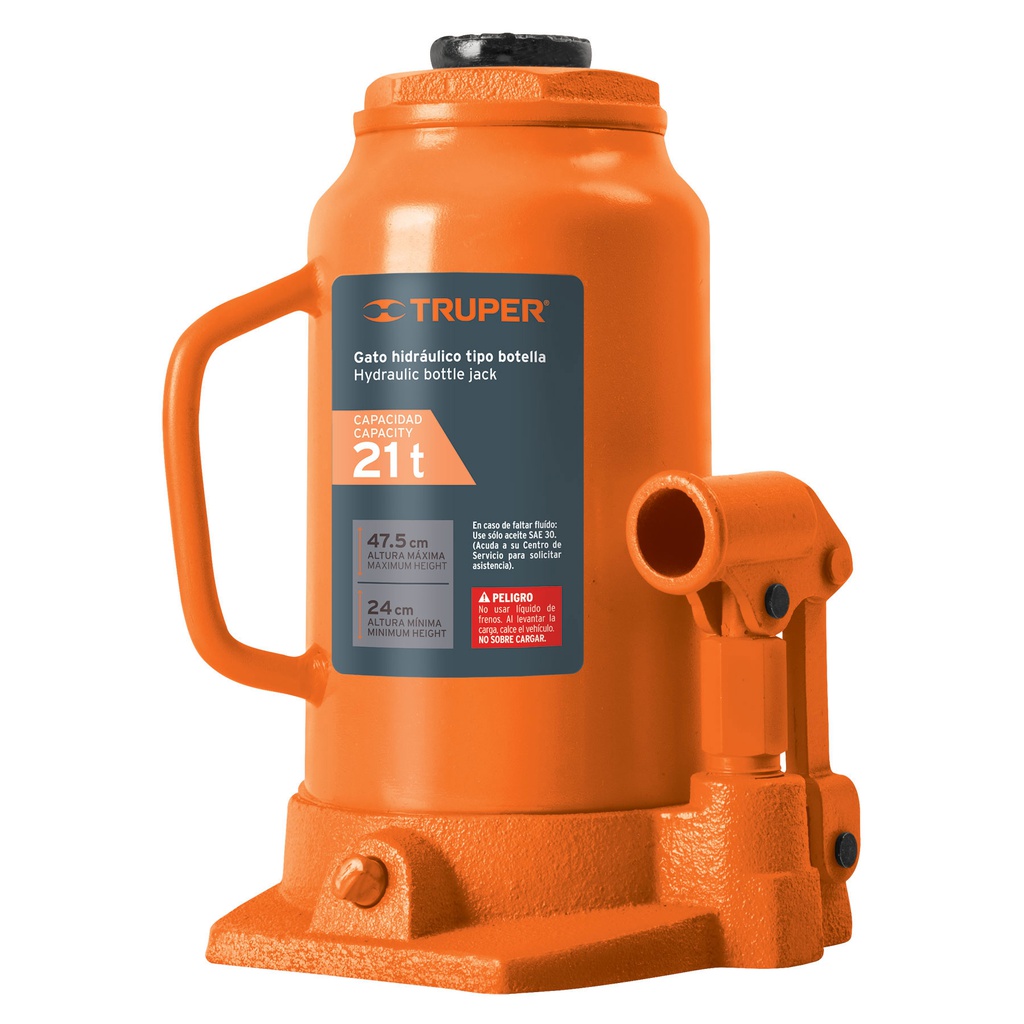 Gato hidraulico de botella de 21Ton, Truper