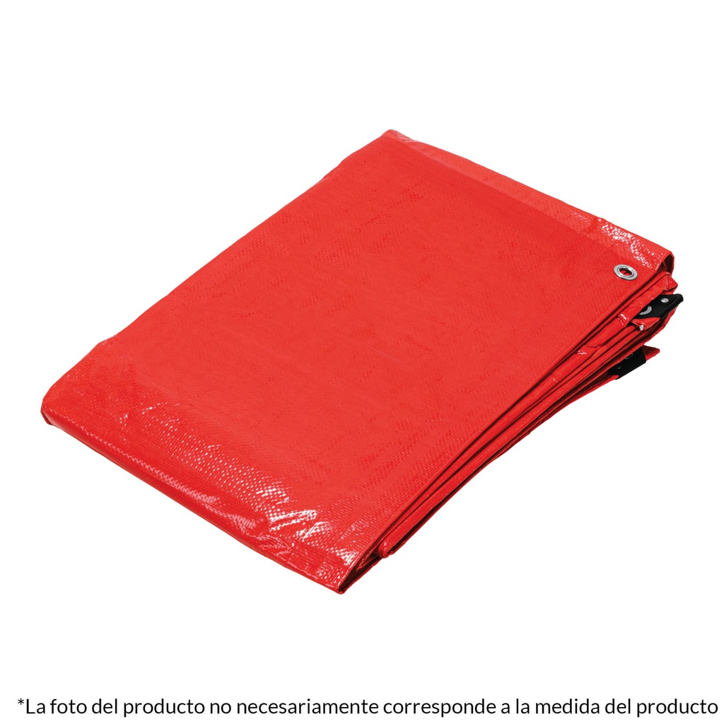 Lona 6 x 6 m, roja, Pretul