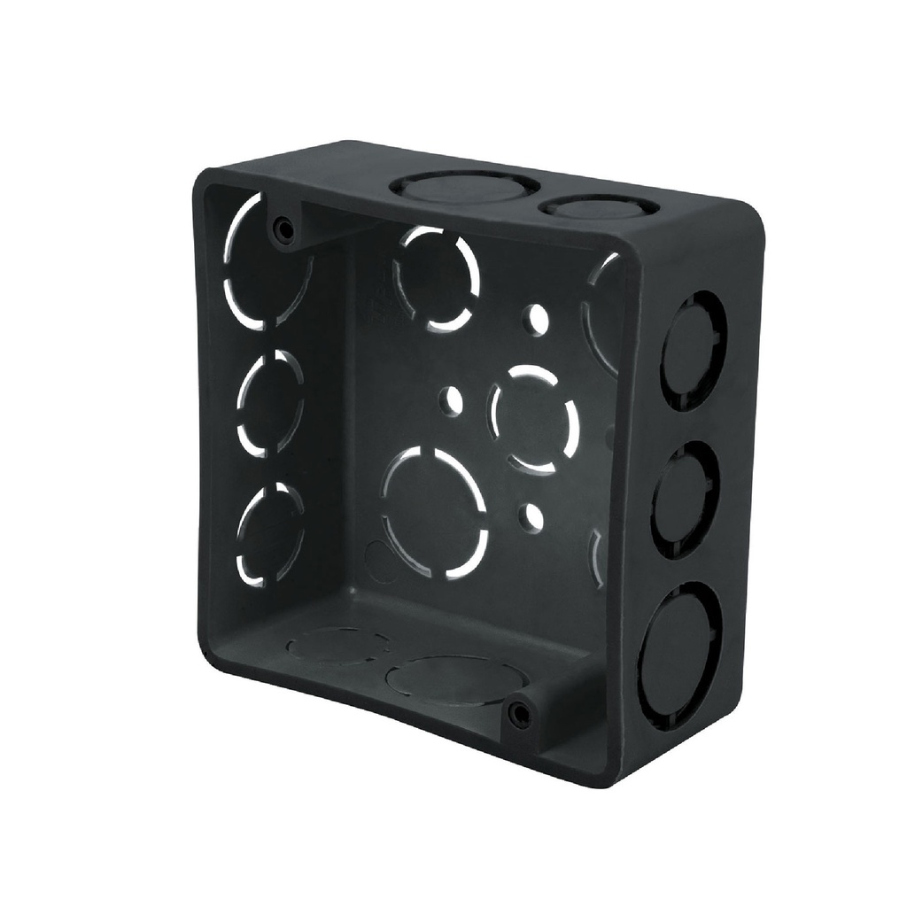Caja cuadrada 4' x 4' plastica, Volteck