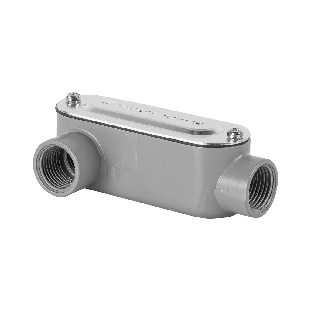 Condulet 1/2' conexion tipo LR, Volteck