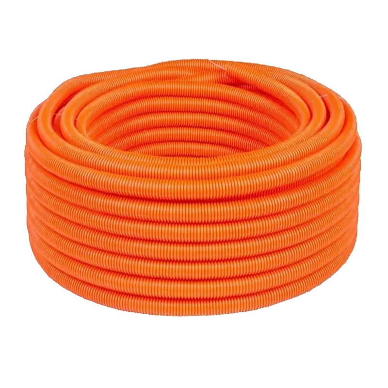 Poliducto Corrugado Naranja Sin Guia  1/2" x 100Mts.  (2090)