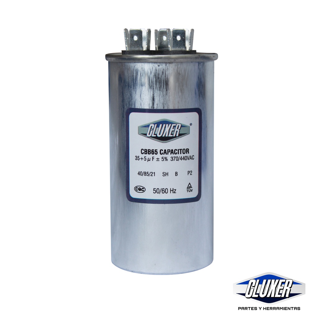 1 Capacitor De Trabajo 35/5mf, Dual 440-370vac +-5%, 50/60hz
