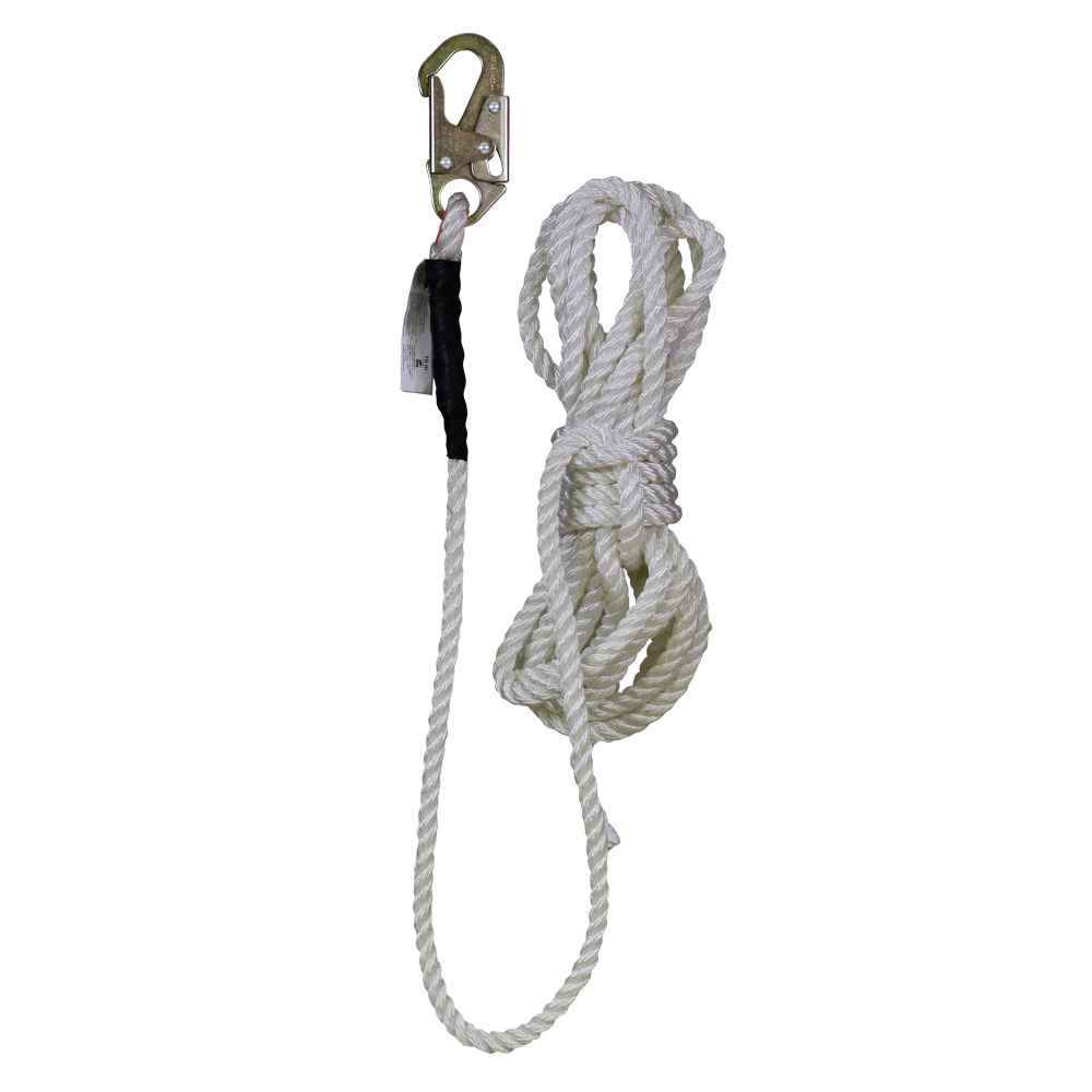 CUERDA DE NYLON DE 30.0 MTS DE 5/8 PULG. CON UN GANCHO