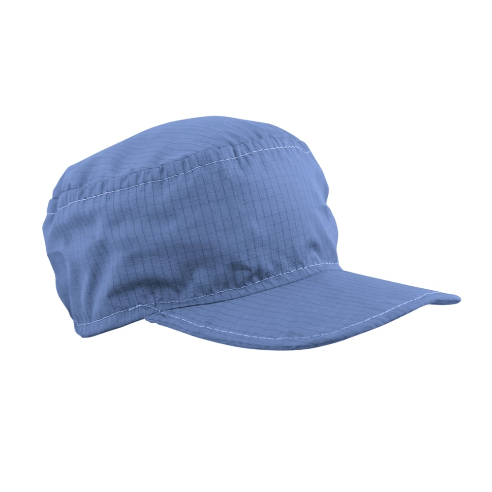GORRA ANTIESTATICA ECOFRIENDLY CON VISERA COLOR CELESTE