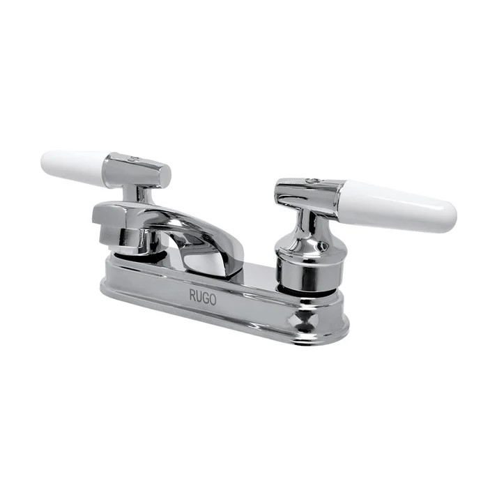 MEZCLADORA LAV.4" M/PIRULI BLANCO C/CERAMICO