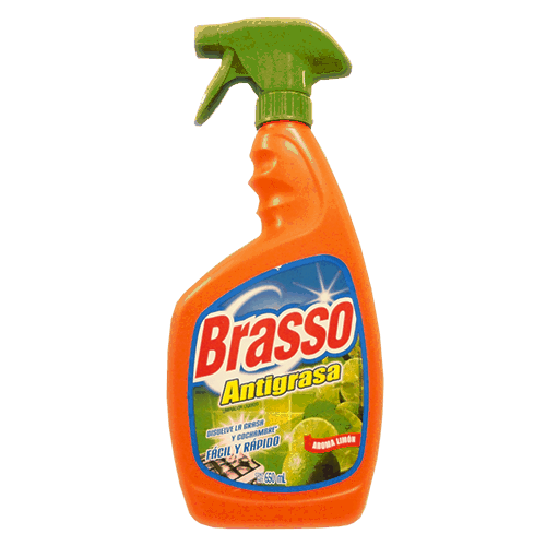 BRASSO ANTIGRASA NARANJA ATOM. 650ML.