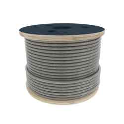 CABLE DE ACERO ALMA DE ACERO IWRC 19X7 1/2" ROLLO 500M