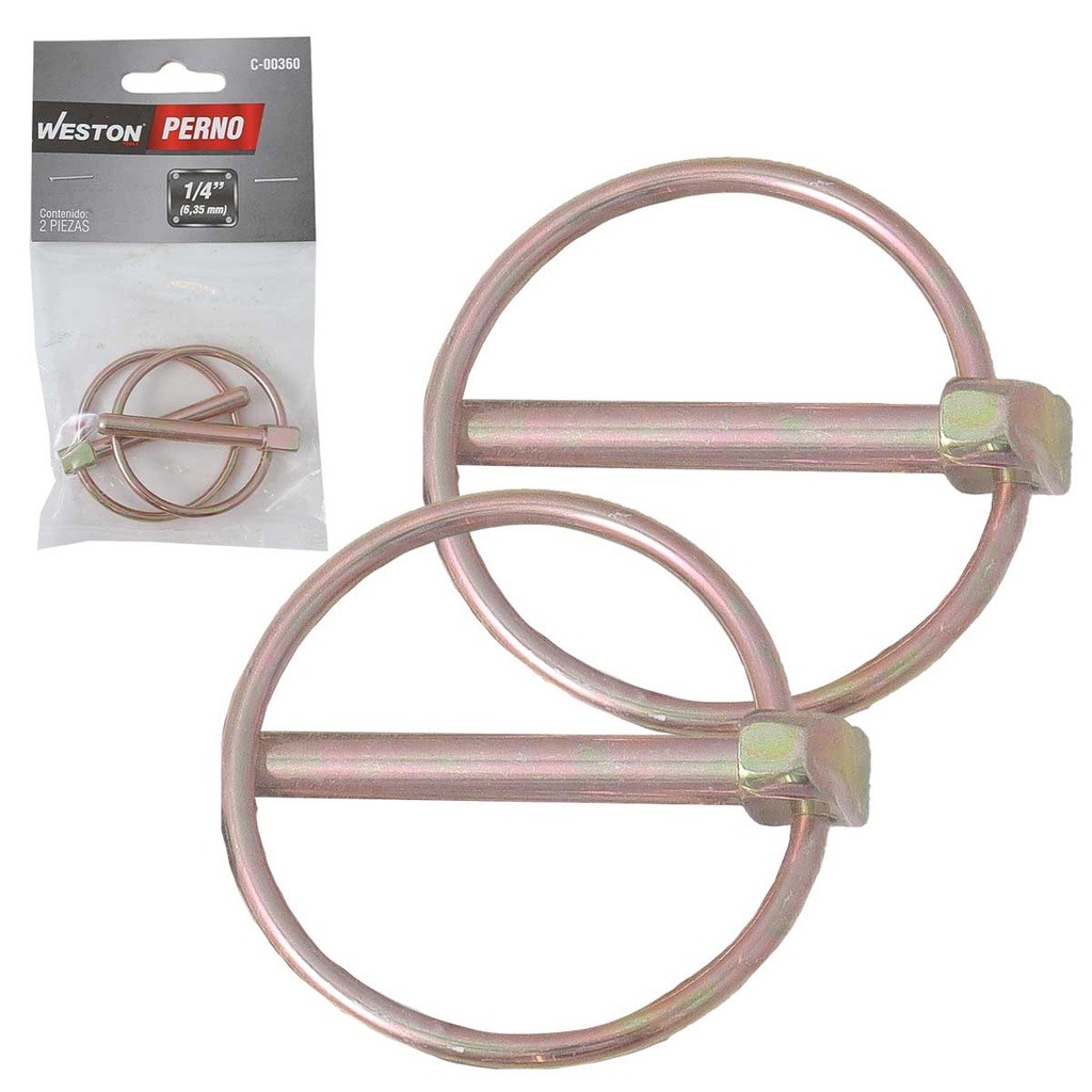 PERNO 3/8" (PRECIO X PIEZA - EMPAQUE C/2 PZAS)