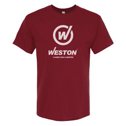 PLAYERA CUELLO REDONDO - COLOR CHERRY - TALLA 2XG