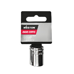 DADO CORTO CUADRO 1/4" 6 PUNTAS, 1/4"