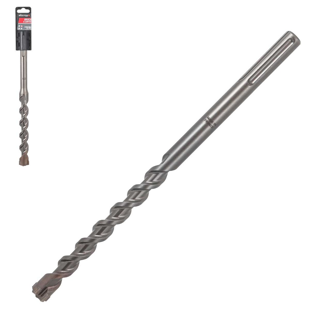 BROCA WP ZANCO SDS MAX 6 CORTES 7/8" X 21"