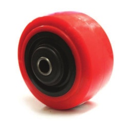 [Y-1050-100] RUEDA 4X2" PU /PP   C/BALERO