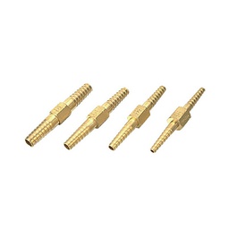 [Z-62940] NIPLE DOBLE PARA EXTENSION DE MANGUERA 1/4"