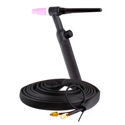 [Z-68055] ANTORCHA TIG S26 C/VALVULA C/SWITCH 25FT, FLEXIBLE C/2 CABLES WP-26FV-25-CS