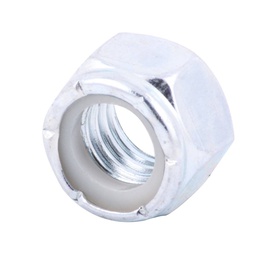 [ZK-03114] TUERCA D/SEG. INSERTO/NYLON GALV. M10 X 1.5 (Precio x Caja c/250 pzas)