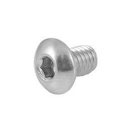 [ZN-32635] TORNILLO  ALLEN CABEZA BOTON INOX304 M10-1.50 x 25MM (Precio x Pza - Caja c/50 pzas)