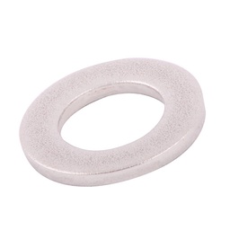 [ZP-30018] RONDANA PLANA ACERO INOX.-1/2" (Precio x Pieza - Caja c/200 pzs)