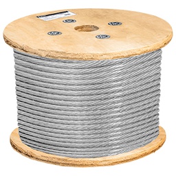 [HK5127] CABLE ACERO GALVANIZADO 3/32" 7X19 457mt