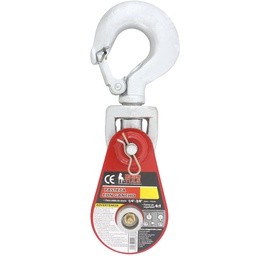 [CD5038] PASTECA 8T GANCHO P/CABLE ACERO DE 3/4"
