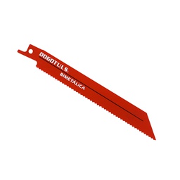 [KW1015] SEGUETA 6" X 18D SABLE BIMETALICA ROJA