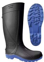 [TC5161] BOTA INDUSTRIAL NEGRA #30 DE HULE