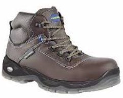 [TC5866] BOTA PREMIUM CON CASQUILLO # 8  COLOR CAFE