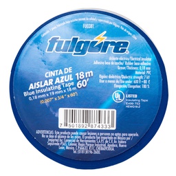[FU0381] CINTA DE AISLAR 18 M AZUL