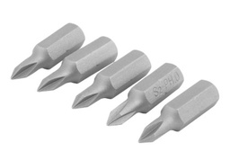 [TC1238] PUNTAS DESARMADOR #1 X 1" 5 PIEZAS