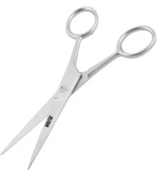 [WF0055] TIJERA PARA PELUQUERO SIN GANCHO 5 1/2" PULIDA