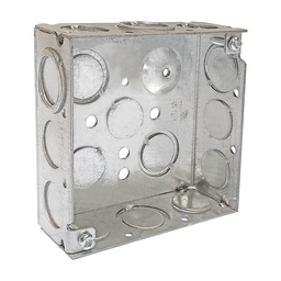 [9840125] CAJAS METALICAS CUADRADAS REFORZADA  4X4