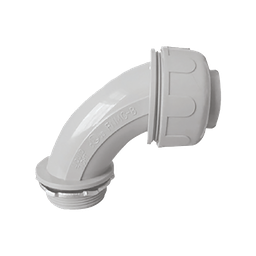 [9530825] CONECTOR CURVO P/TUBO FLEXIBLE  NO METALICO 2"