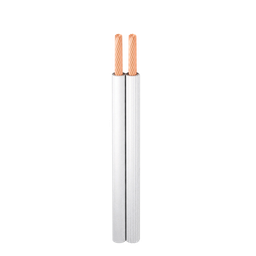 [1600104] CABLE  DUPLEX DE 100 MTS  FLEXIBLE SPT 10 BLANCO