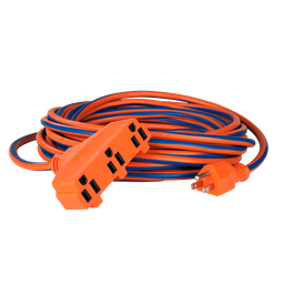 [9760213] EXTENSION USO RUDO 3X14 15 MTS. AZUL/NARANJA